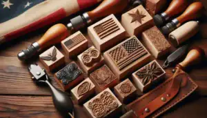 Read more about the article Wooden Stamps For Decorating Leather: A Great American Craft in Home