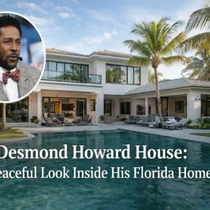 Desmond Howard House: A Peaceful Look Inside His Florida Home