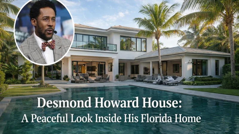 Desmond Howard House: A Peaceful Look Inside His Florida Home