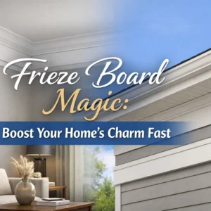Frieze Board Magic: Boost Your Home’s Charm Fast