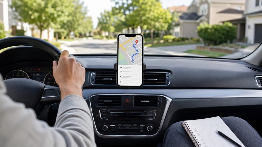 Get Driving Directions Home Step By Step